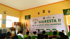 MAKESTA II PR MANO’AN, Ciptakan Pelajar NU Yang C.I.N.T.A