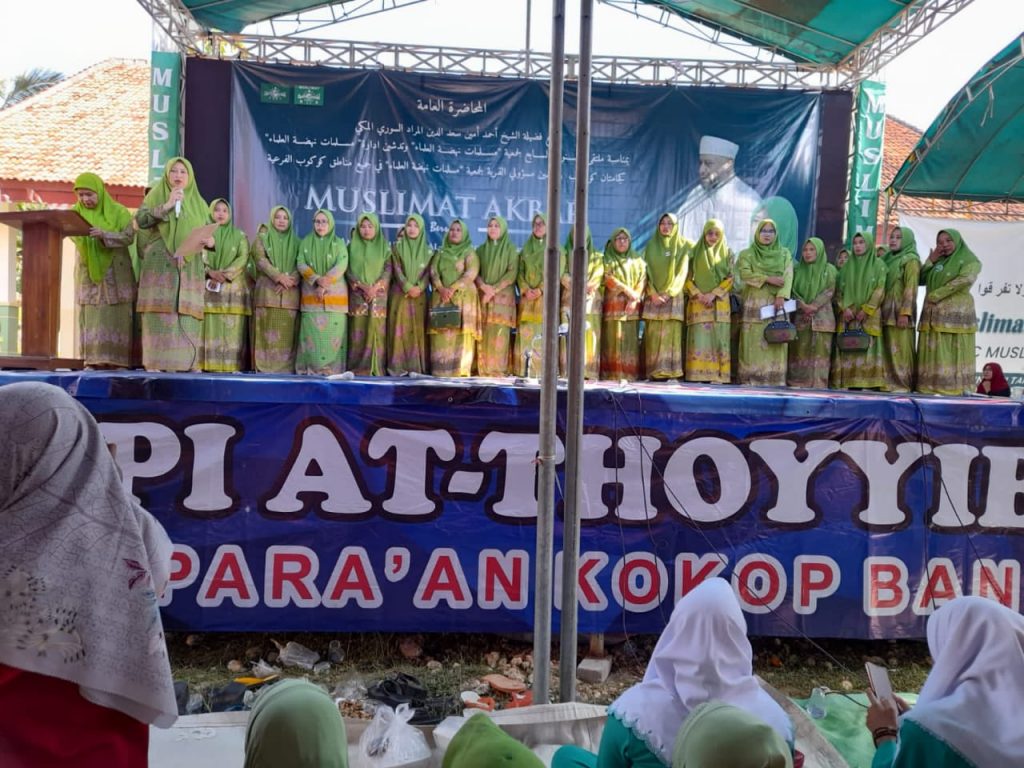 Muslimat Akbar & Pelantikan PAC, PR Muslimat Kec. Kokop