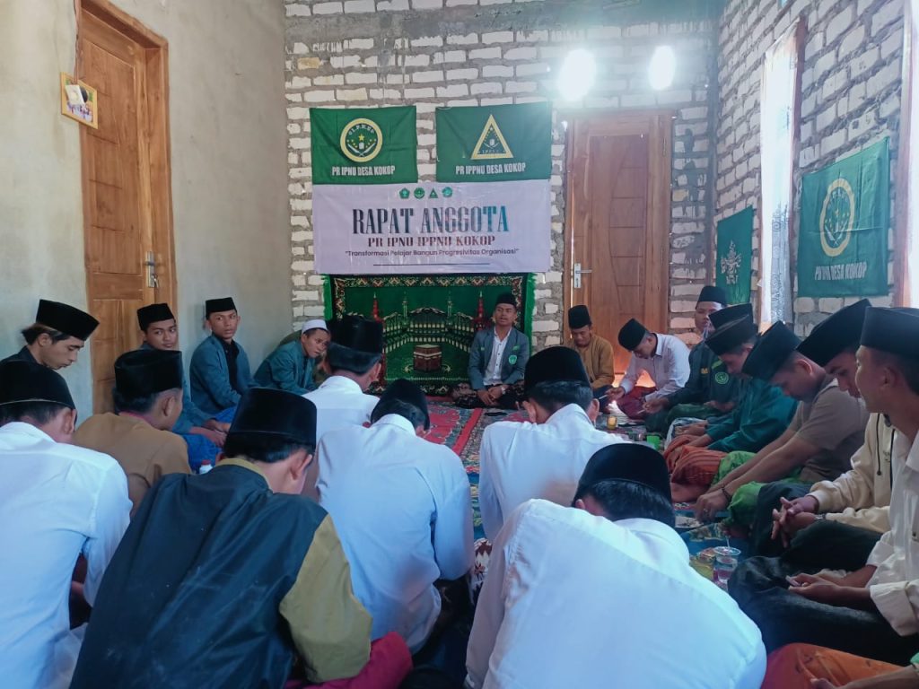 Tidak Mau Lama-Lama Rangkap Jabatan, Ketua Mustakim Gelar Rapat Anggota di Rantingnya 