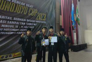 Kembali Harumkan Nama Desa, Dua Atlit Pagar Nusa Ranting Mano’an Raih Mendali Emas