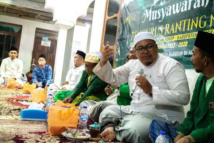 Musyawarah Pengurus Ranting NU, MWCNU Kokop Kawal Dari Ujung Timur Sampai Barat