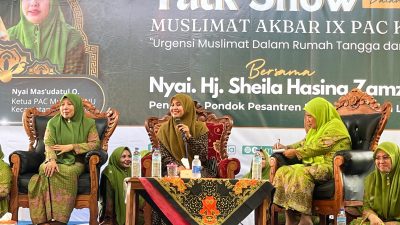 Muslimat akbar ke IX PAC Muslimat NU Kokop ; Perempuan Dulu Dan Sekarang
